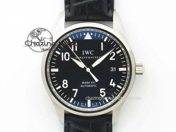 MIROTIME 0505 Durable Big Pilot IW329702 M+F 1:1 Best Edition Green Dial on Green Leather Strap MY 7006
